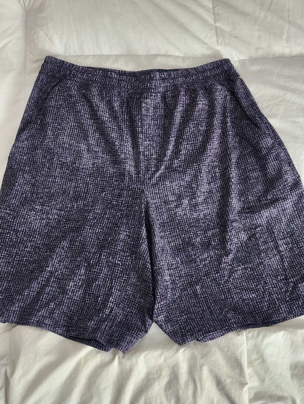 Lululemon Pace Breaker Short 9" *Linerless Navy/black Size Mens L